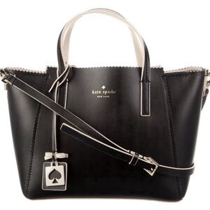 Kate Spade New York Smooth Leather Ivy Drive Large Loryn with Crossbody Strap